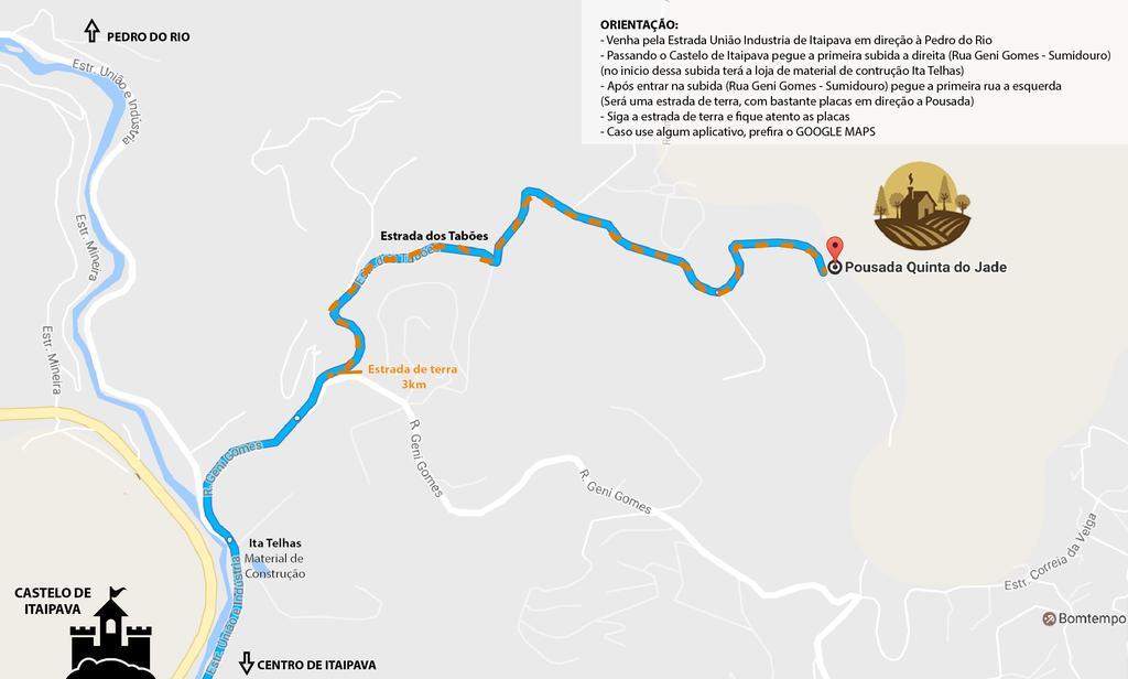 Pousada Quinta Da Jade Pedro do Rio Экстерьер фото
